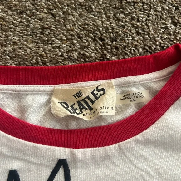 Alice + Oliva All You Need Is Love Cotton Shirt - Picture 3 of 3